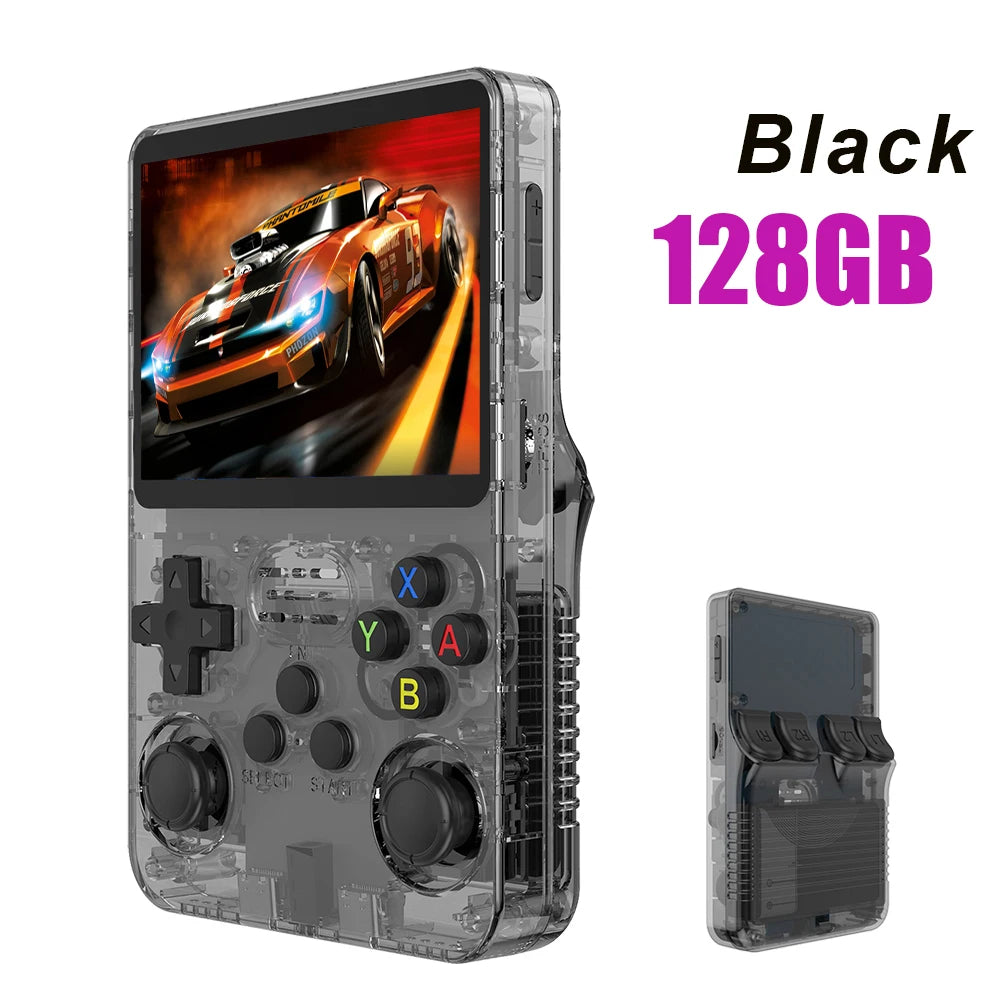 R36S Retro Handheld Video Game Console Linux System 3.5 Inch IPS Screen Portable Pocket Video Player 64GB RG35S Plus 128G Gifts