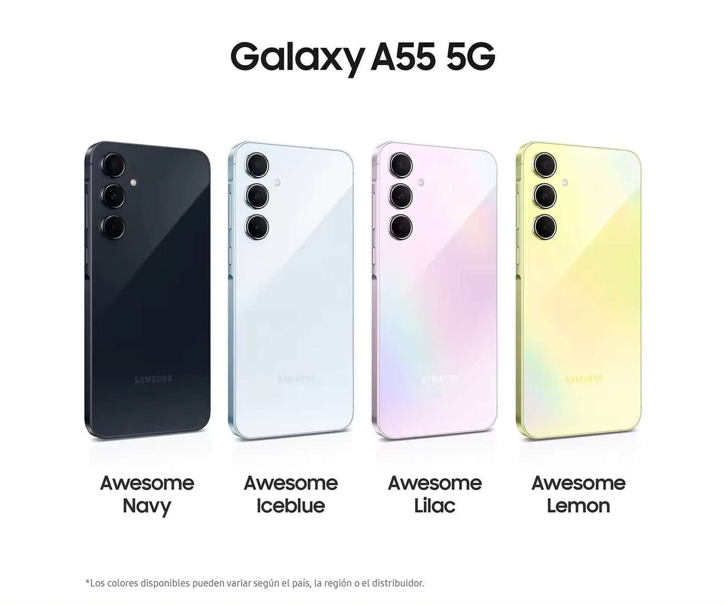 Samsung Galaxy A55 5G Smartphone Exynos 1480 50MP Camera 6.6" FHD+ Super AMOLED 120Hz Display 25W 5000mAh Fast Charge Cellphone