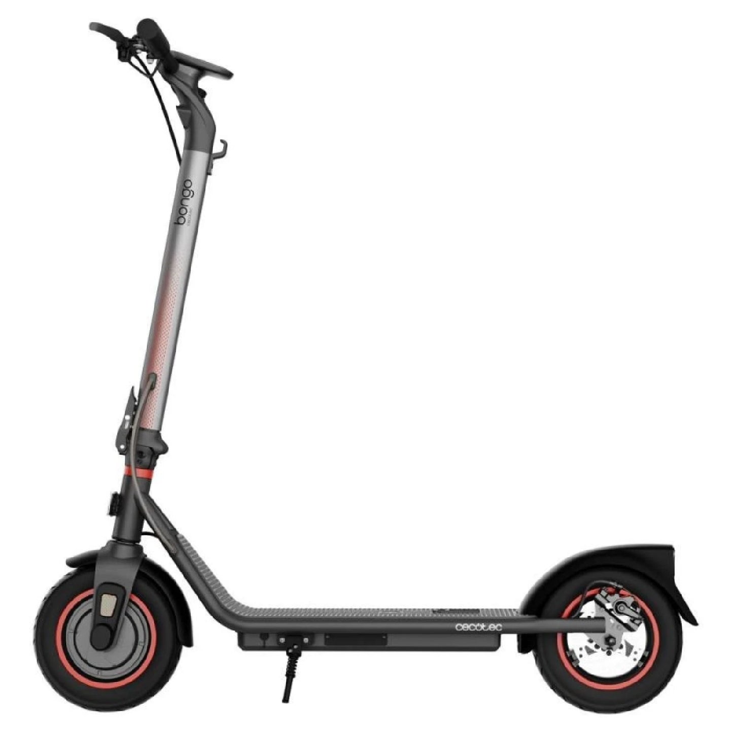 Approved electric scooter with App Bongo D40 XL Connected. Maximum power 700W, range up to 40km, 10 "wheels, rear disc brake, aluminum alloy, waterproof