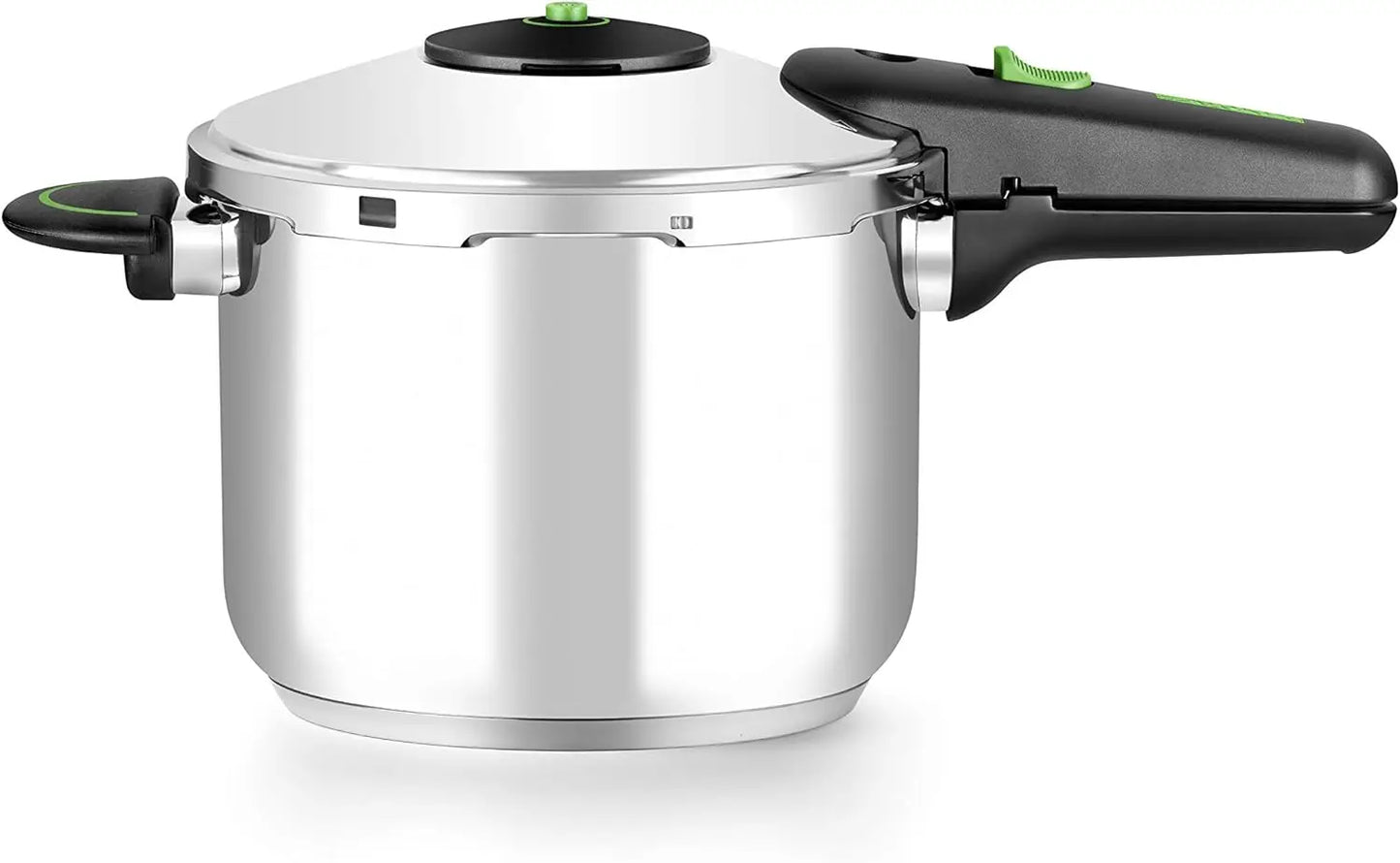 Monix Presto stainless steel pressure cooker, 4 to 7 litres, Gas cooker, ceramic hob and induction