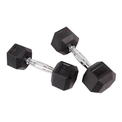 Professional durable durable rubber dumbbell (Arafit)