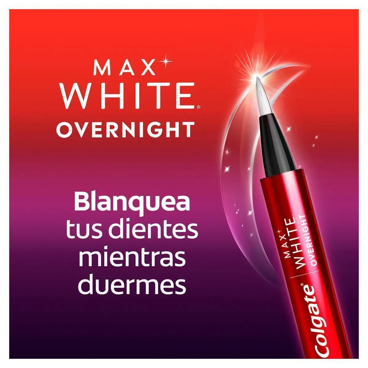 Whitening Colgate Pack: Max White Ultra 50ml and whitening serum Overnight | White teeth in 3 days. Whiten while you sleep for a beaming smile.