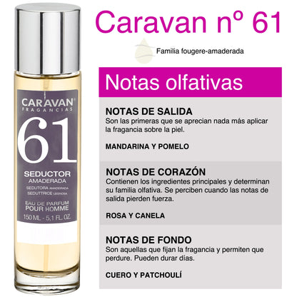 CARAVAN Men's Perfume Set No. 61 and 66 (Adventurous and Seductive) 150 ml