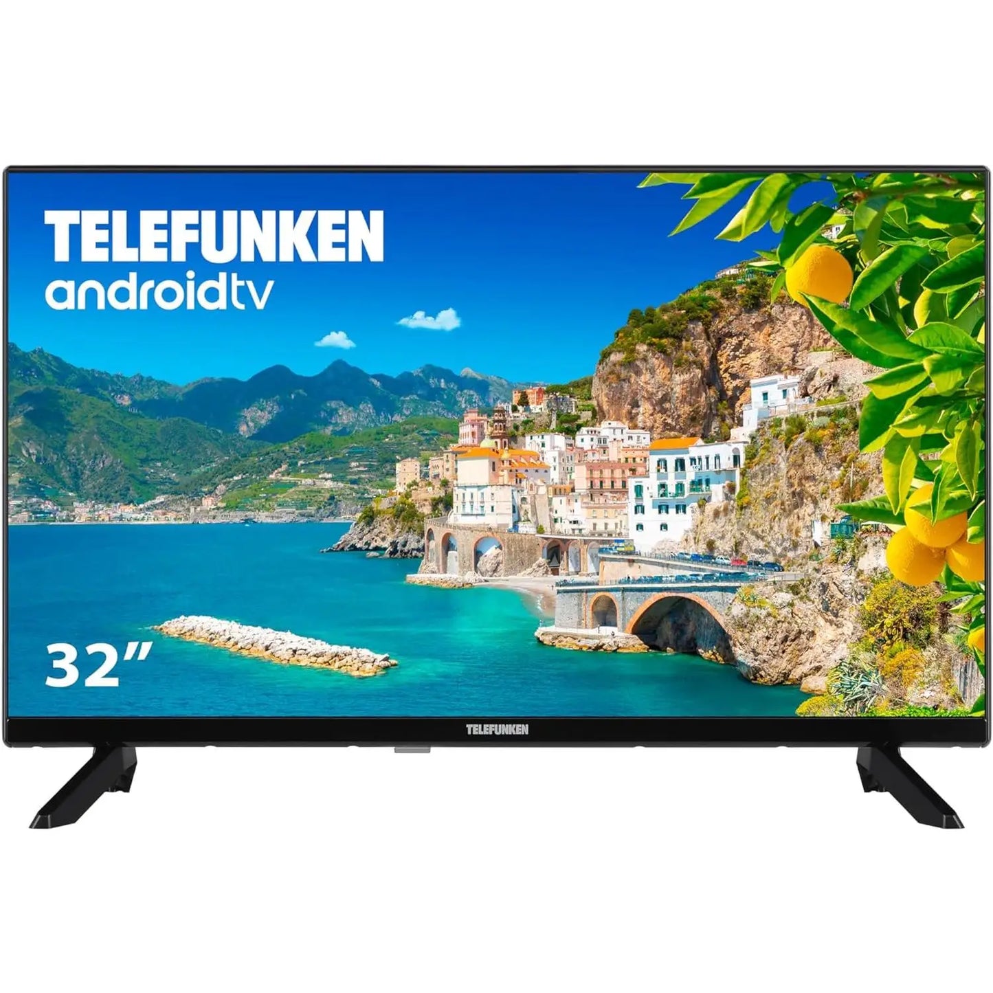 TV 32 Telefunken 32DTAH724 SMART TV HD frameless design HDR10