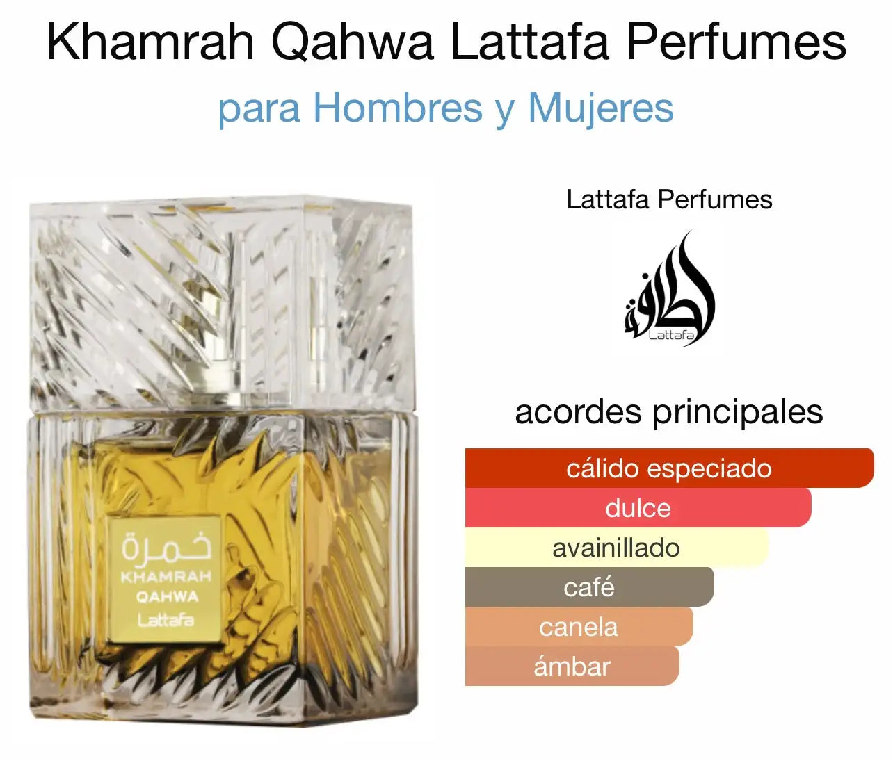 Khamrah Qahwa Lattafa Lattafa Perfumes woman and man man Woman Perfume