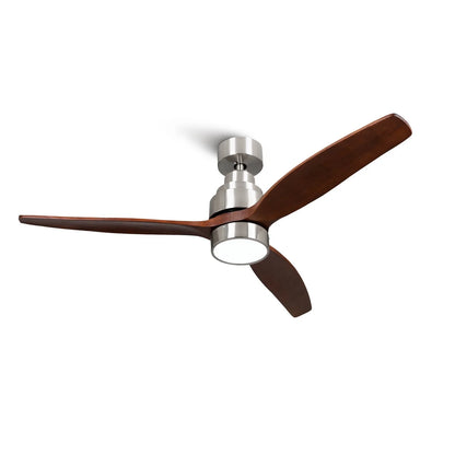 Mellerware Brizy ceiling fan, light LED and remote control, summer and winter function, energy saving, 6 speeds, single mount