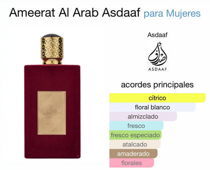 Ameerat al arab 100 ml ASDAAF - LATTAFA Perfumes Woman Eau De Parfum - Dubai original PERFUMES