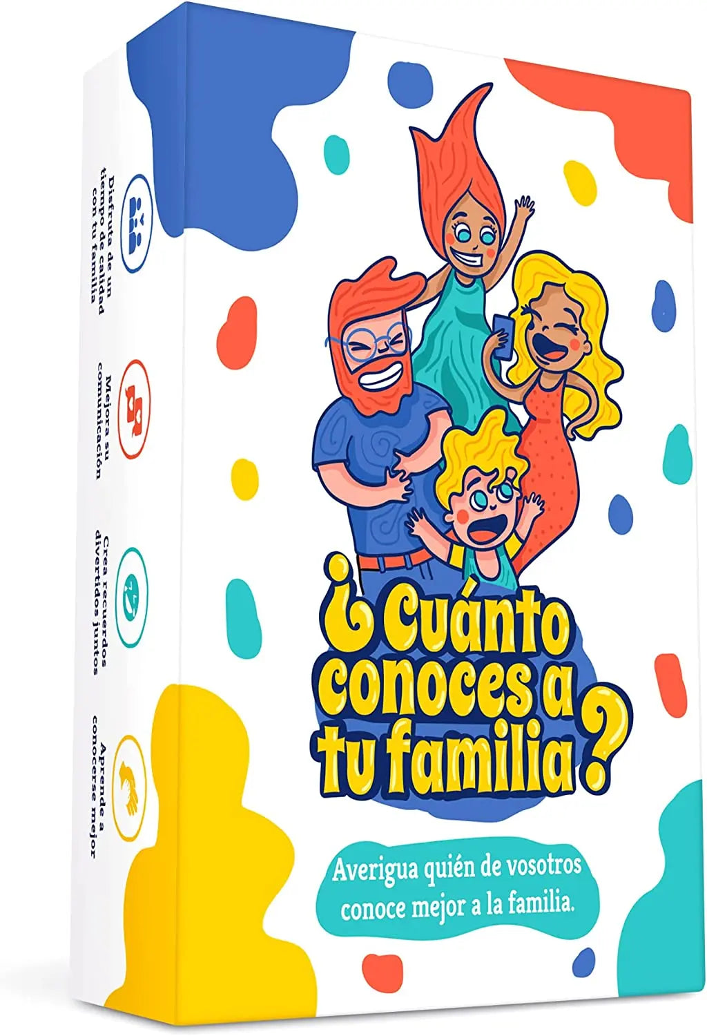 Board game how much do you know your family? A fun family card game full of trials and challenges to see who knows the family best! Board game for adults and children