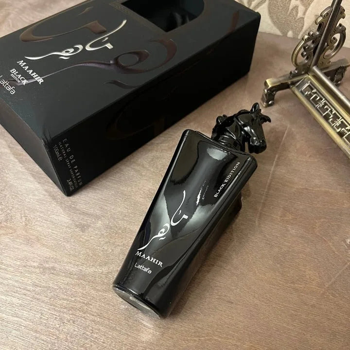 MAAHIR BLACK EDITION-LATTAFA-Arabic ORIGINAL PERFUME for men 100ML