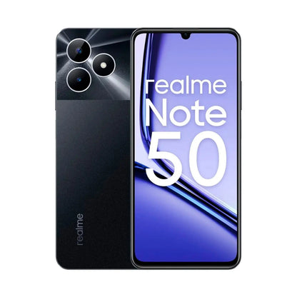 REALME NOTE 50 4G 128GB + 4GB RAM screen 6.74 ''LCD 90HZ HD + DUAL rear camera 13MP/front 5MP / ANDROID 13 / WIFI 5 / BLUETOOTH 5.0/battery 5.000MAH charging quick 10W Connector USB-C SMARTPHONE mobile phone free