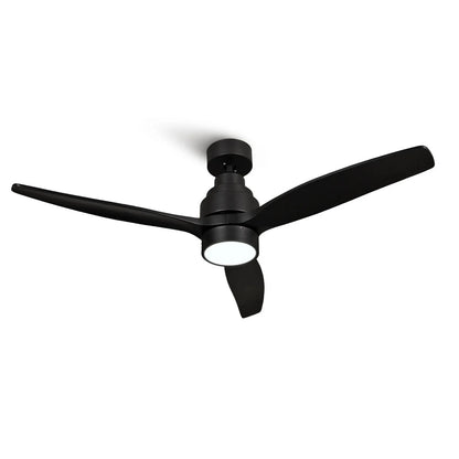 Mellerware Brizy ceiling fan, light LED and remote control, summer and winter function, energy saving, 6 speeds, single mount