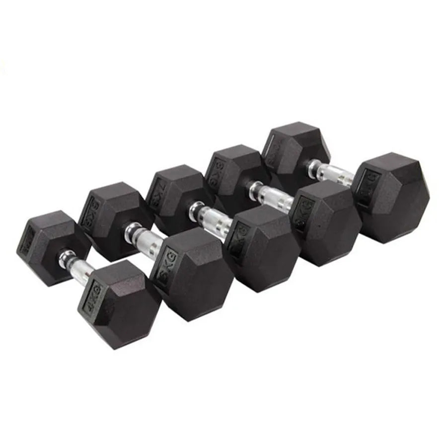 Professional durable durable rubber dumbbell (Arafit)