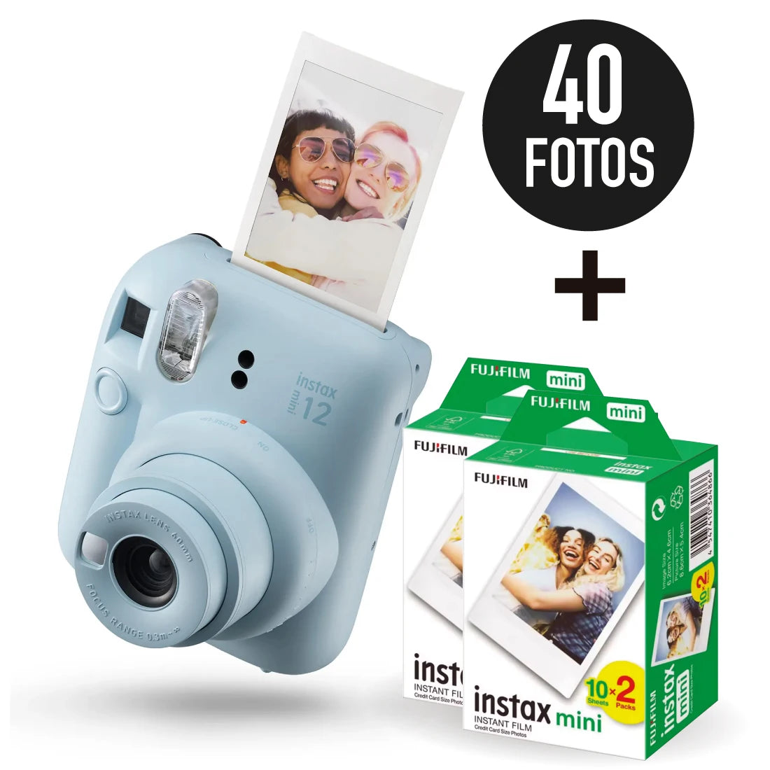 INSTAX. Instax mini 12 instant camera Pack with 40 photos