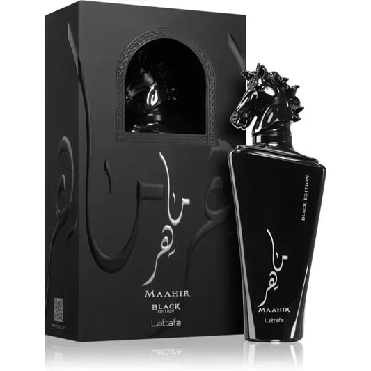 MAAHIR BLACK EDITION-LATTAFA-Arabic ORIGINAL PERFUME for men 100ML