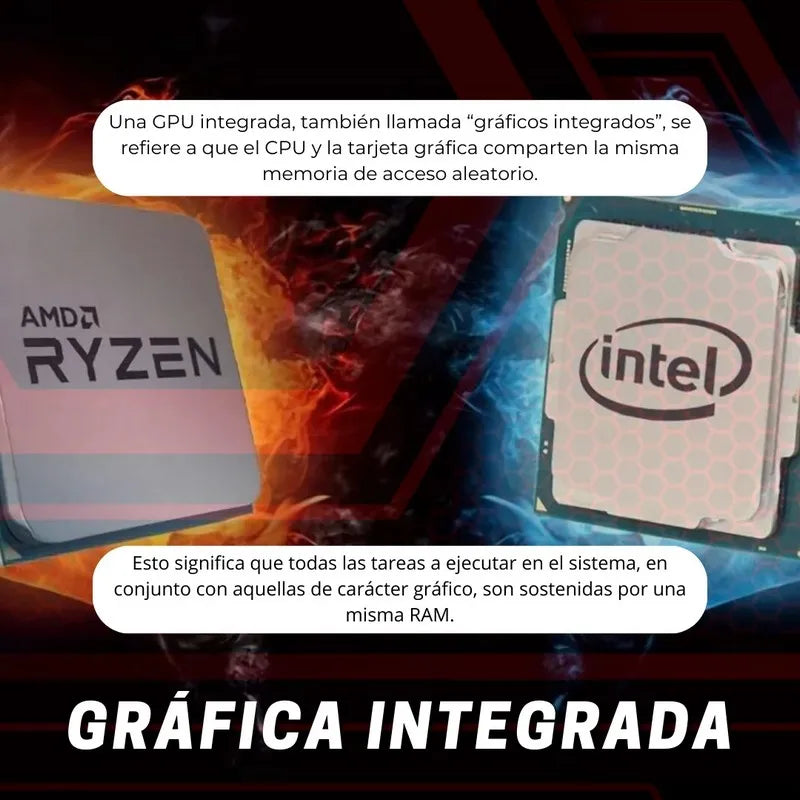 PC GAMING PC RACING AMD RYZEN 5 4600G - 16GB DDR4 - 256GB SSD + 1TB HDD - GRAFICA RADEON VEGA 7 - WIFI - WINDOWS 11 PRO - PC Gamer desktop