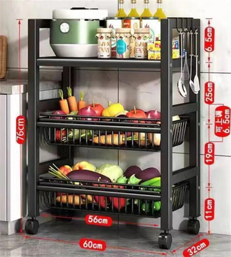 Kitchen Microwave Racks with Wheels, Bathroom Lounge Organizer Trolleys, Coking Cabinet metal Storage Rack, Book Toy, Rack for Wheels, METAL Microwave Shelf