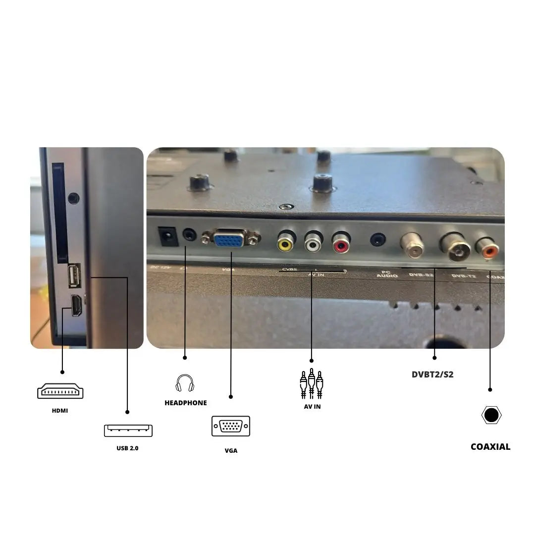 Bsl TV BSL-22112V 22 inch FHD DLED with DVBT2 tuner/DVB-C/DVB-S2 and sound regulator