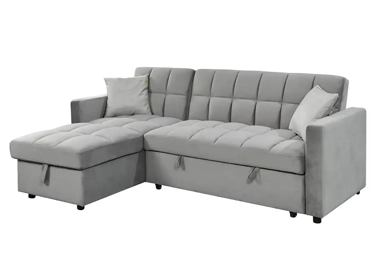 Sofa Bed Chaise Longue Kris 210cm balances and Stocks