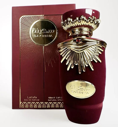 Sakeena Lattafa Perfume Arabic woman 100 ml Made in Dubai fruit Perfume long lasting Eau de perfum