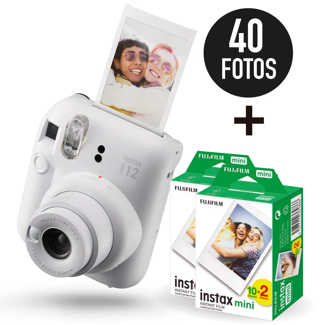 INSTAX. Instax mini 12 instant camera Pack with 40 photos