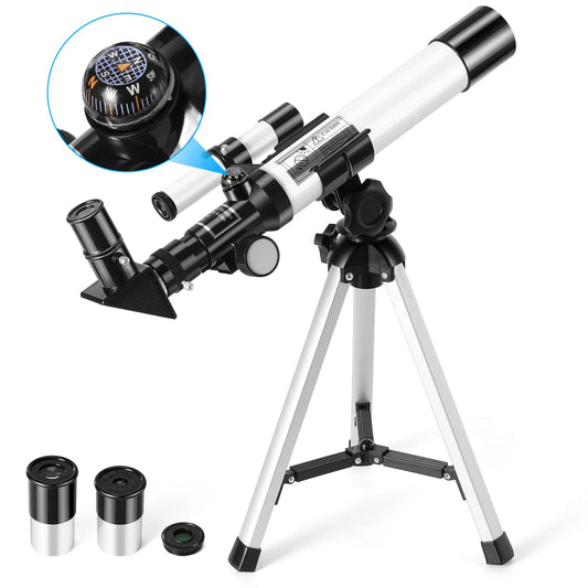 40040 Professional High-definition Astronomical Telescope entry level 68X To See The Moon and Stars Bird watch Monocular