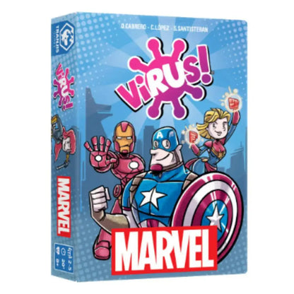 Marvel Virus. Board game. Tranjis Games