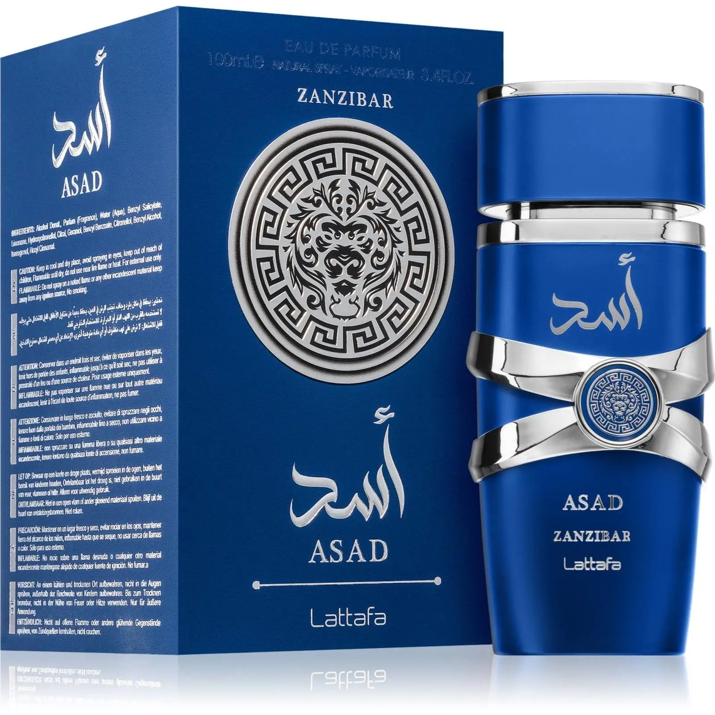 Asad Zanzibar fresh Tropical Arabe Perfume 100ml long lasting men