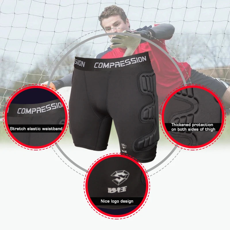 new goalkeeper Uniforms soccer EVA thick sponge protective shorts training equipment protection shorts in soccer