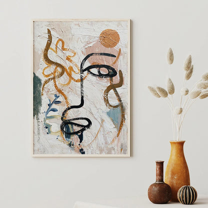 Retro Matisse Picasso Posters And Prints Abstract Human Face Graffiti Wall Canvas Painting Pictures For Nordic Room Home Decor