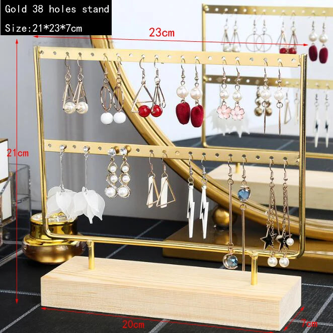 Bracelets Jewelry Display Stud Earrings Holder Jewellery Rack3Colors High Level   Fashio In Stock  earring stand  Factory Price