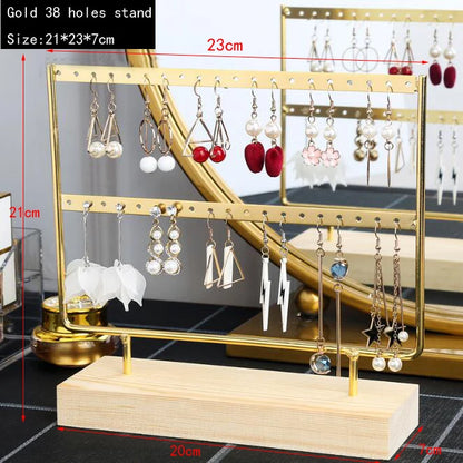 Bracelets Jewelry Display Stud Earrings Holder Jewellery Rack3Colors High Level   Fashio In Stock  earring stand  Factory Price