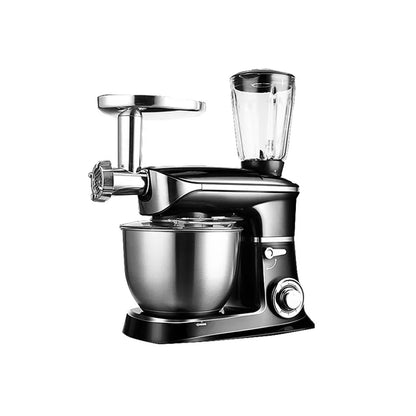 1300W 6.5L Planetary Mixer,electric Stainless Steel Mixer with bowl，chopper juicer Cream Cake Bread Kitchen Food Mixer 1300