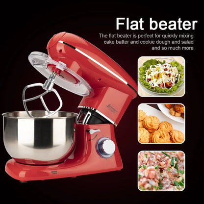 3in1 Kitchen Food Processor With Juicer Meat Grinder Chopper Stand Cream Egg Whisk Mixer  Blender Cake Dough Bread Maker Machine