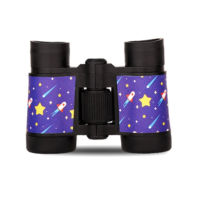 Kids Binoculars Set for Age 3-12 Years Boys Girls Hunting Folding Small Telescope Birthday Gifts Educational Camping Outdoor