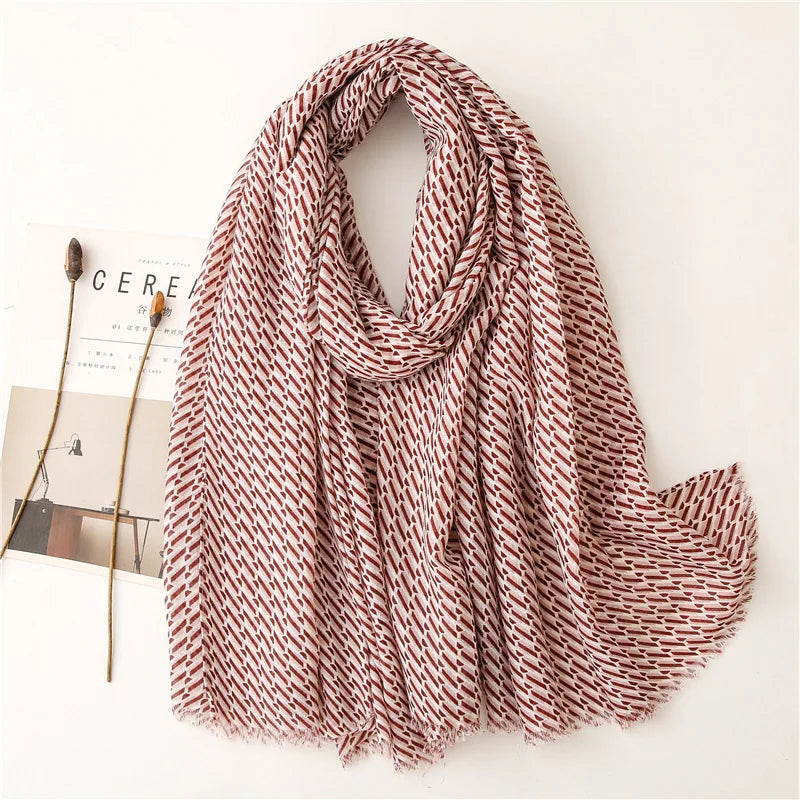 90*180cm Fashion high-grade flowers Cotton and linen female Polyester scarf printing gift custom national wind shawl beach towel