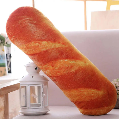 Simulational Bread Plush Pillow Creative Food Plush Toy Funny Fastfood Nap Pillow Cushion Home Decor Kids Toy Birthday Gift