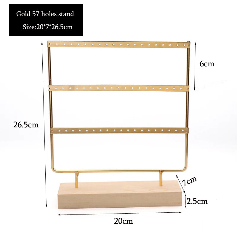 Bracelets Jewelry Display Stud Earrings Holder Jewellery Rack3Colors High Level   Fashio In Stock  earring stand  Factory Price