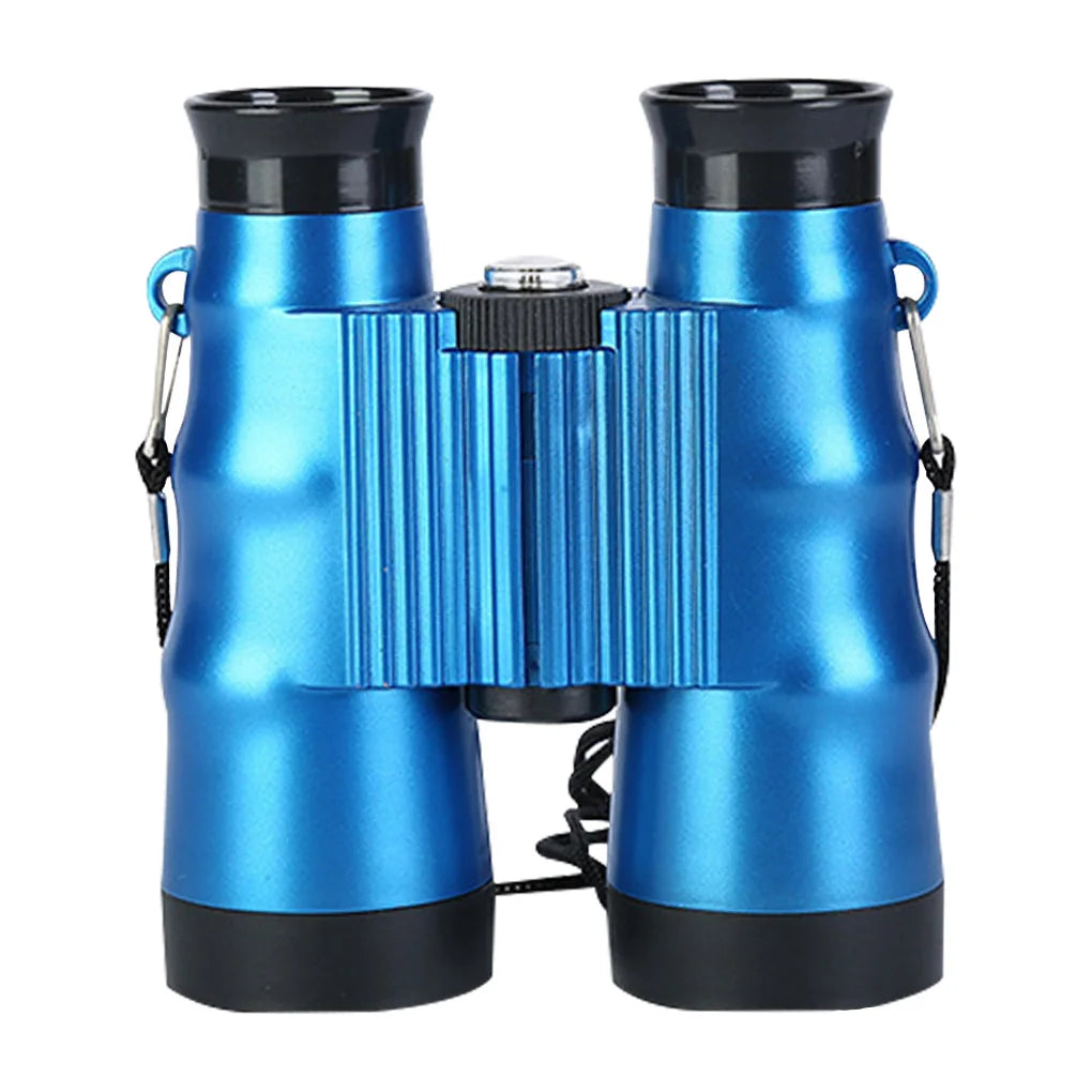 Telescope 6X36 Portable Kid Binocular Foldable Children Outdoor Observing Binocular  Red