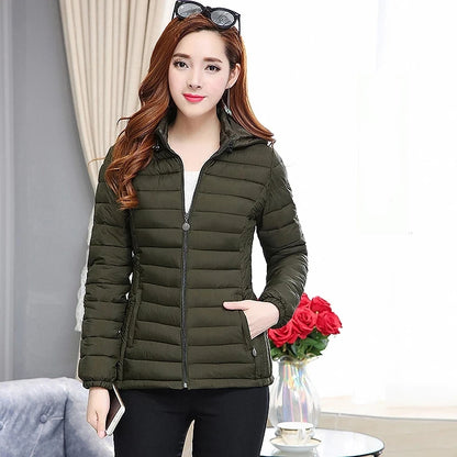 New Winter Jacket High Quality stand-callor Coat Women Fashion Jackets Winter Warm Woman Clothing Casual Parkas