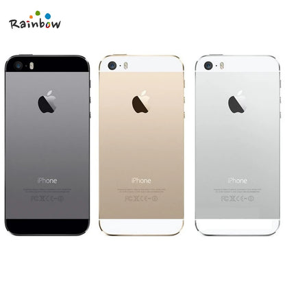 Original Apple iPhone 5s Unlocked 16GB / 32GB ROM 8MP Camera 1136x640 pixel WIFI GPS Bluetooth Cell phone multi language