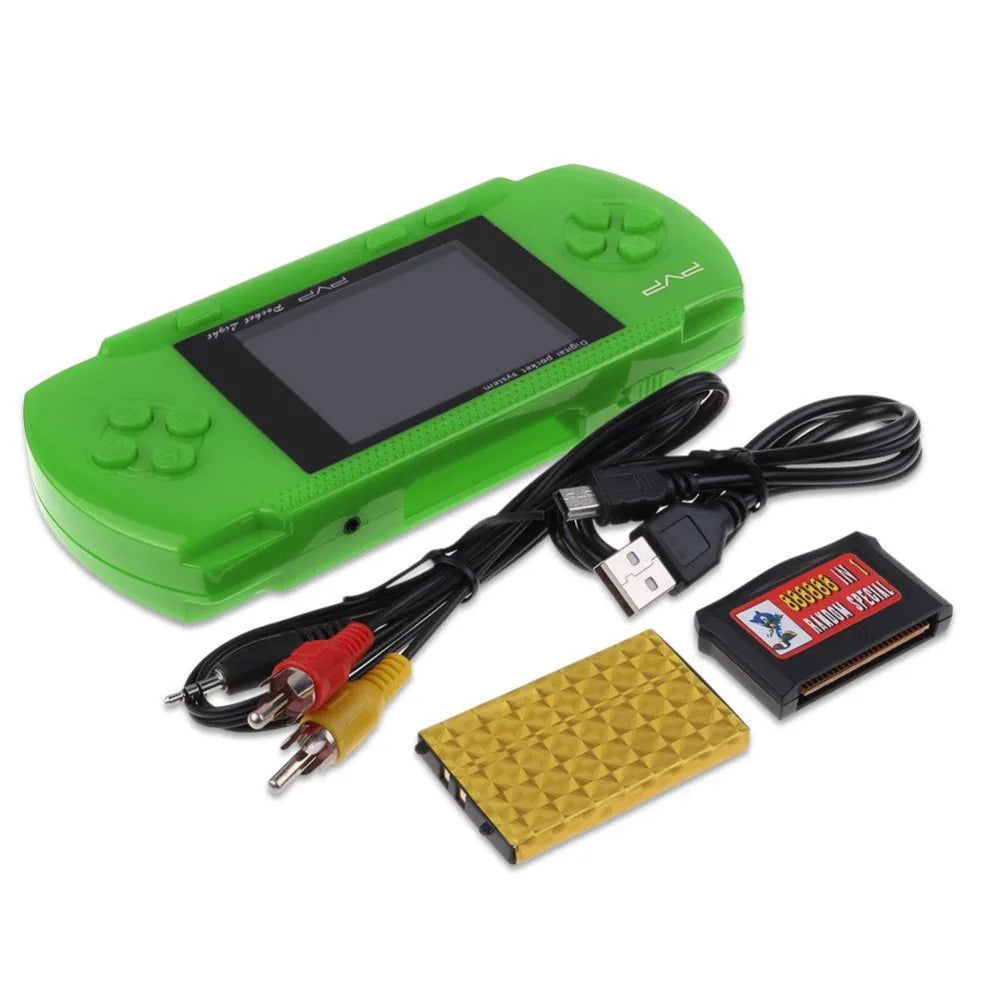 PVP 3000 Handheld Game Player Built-in 89 Games Mini Video Game Console from family childhood guys Game Player