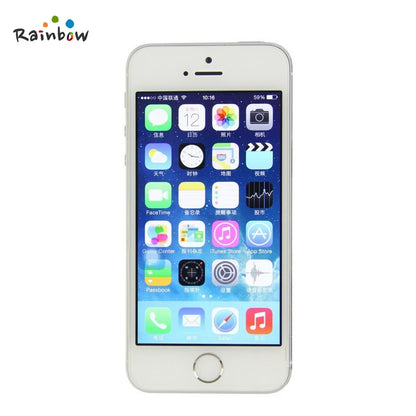 Original Apple iPhone 5s Unlocked 16GB / 32GB ROM 8MP Camera 1136x640 pixel WIFI GPS Bluetooth Cell phone multi language