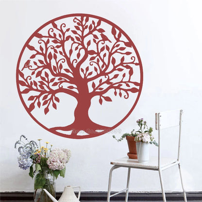 Tree of Life Wall Decoration Home Decor Living Room Bedroom Tree Silhouette Wall Decals Art Removable Vinyl Wall Sticker LL2338