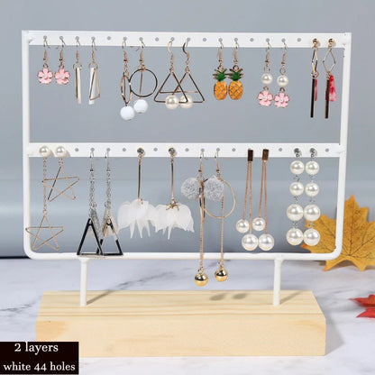 Bracelets Jewelry Display Stud Earrings Holder Jewellery Rack3Colors High Level   Fashio In Stock  earring stand  Factory Price