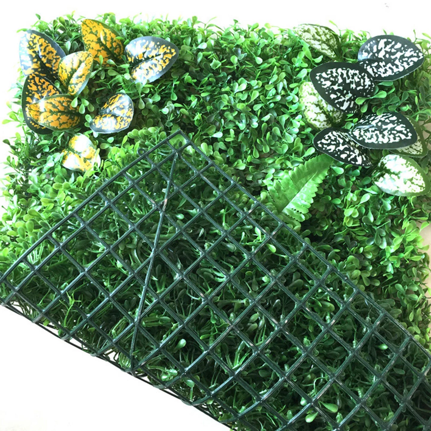 40x60cm Artificial Garden Fence Hedge Screen Plants Panels UV Protection Privacy Screen For Outdoor Backyard Home Decor