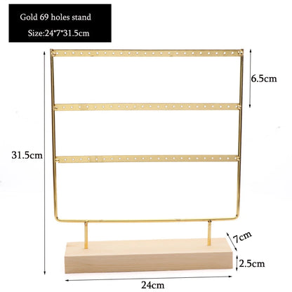 Bracelets Jewelry Display Stud Earrings Holder Jewellery Rack3Colors High Level   Fashio In Stock  earring stand  Factory Price