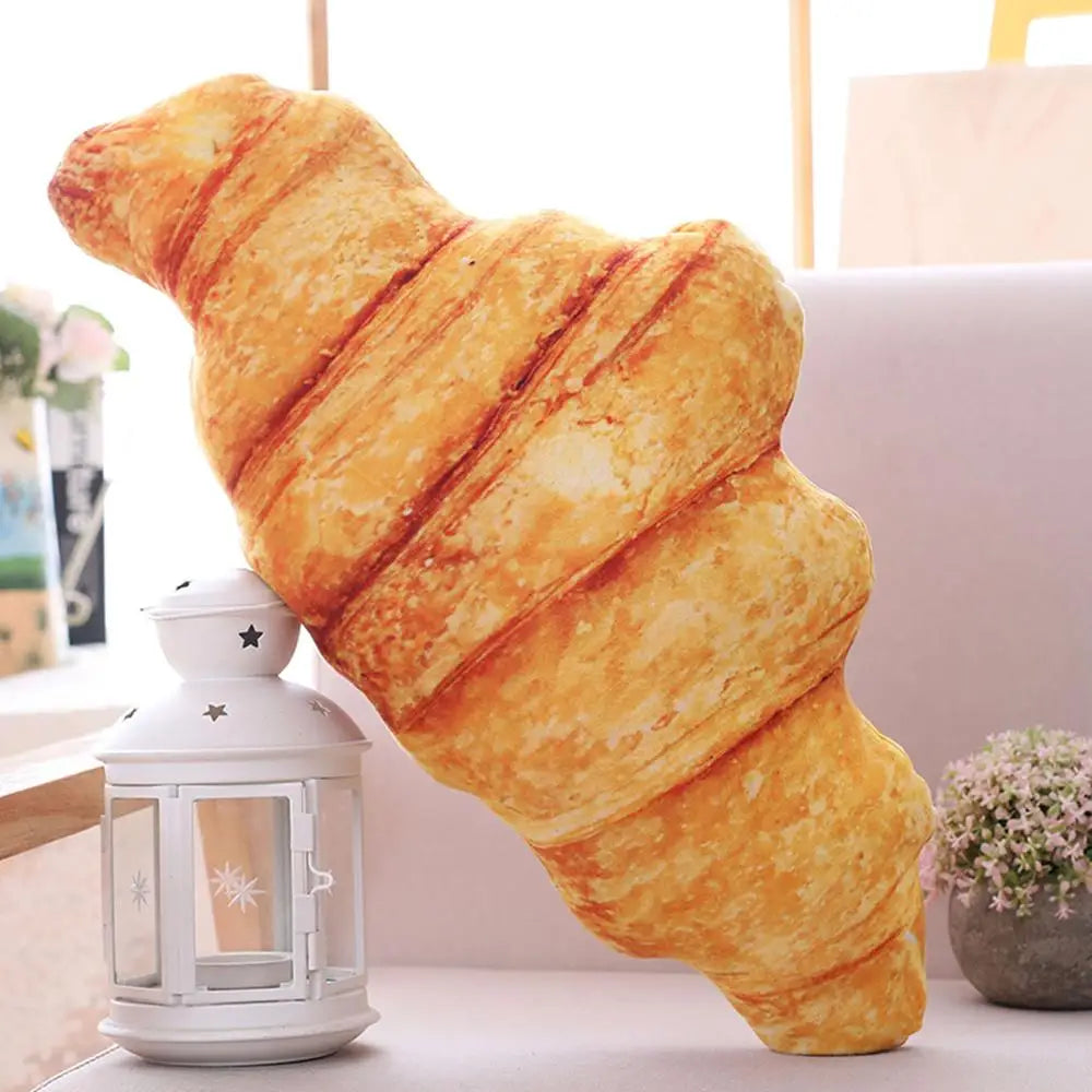 Simulational Bread Plush Pillow Creative Food Plush Toy Funny Fastfood Nap Pillow Cushion Home Decor Kids Toy Birthday Gift