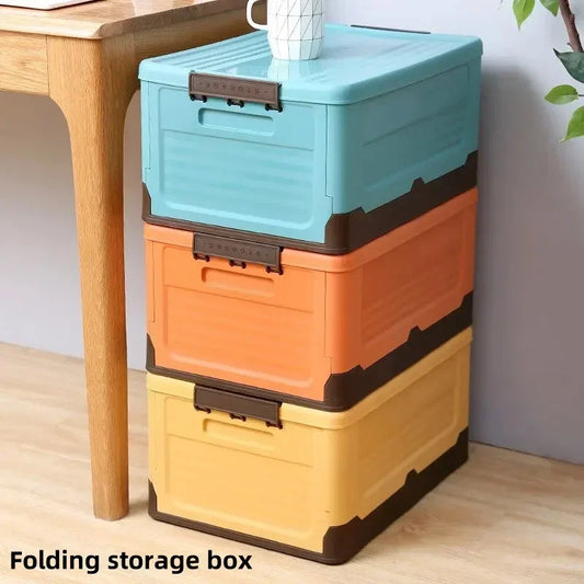 Multi functional foldable storage box suitable for clothes, toys, various miscellaneous items, strong load-bearing capacity