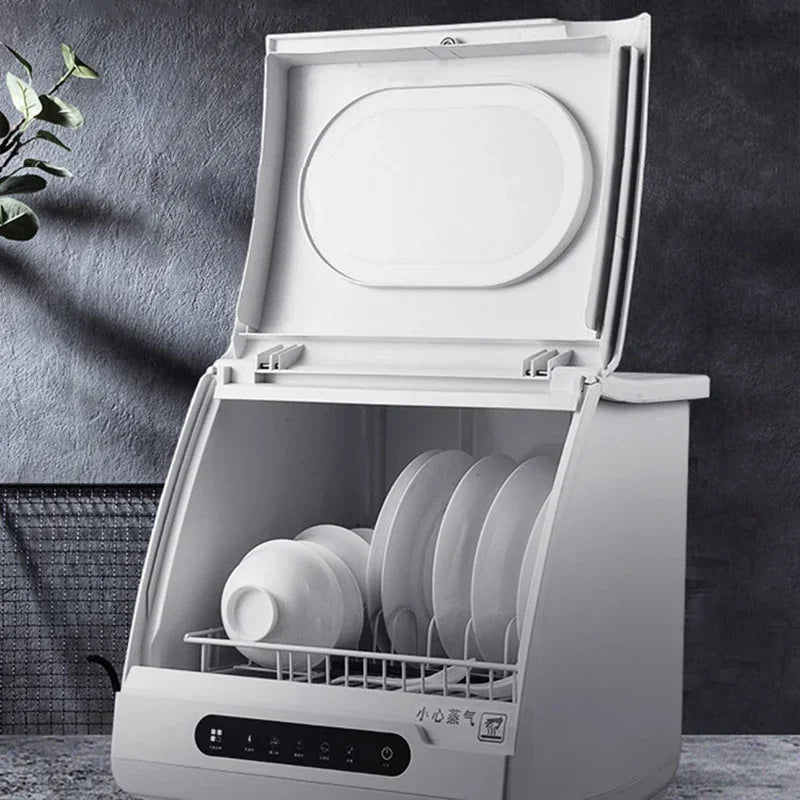 Intelligent Automatic Dishwasher Home Desktop Free Installation Dish Washing Machine Mini O3+UV Double Sterilization Dish Washer