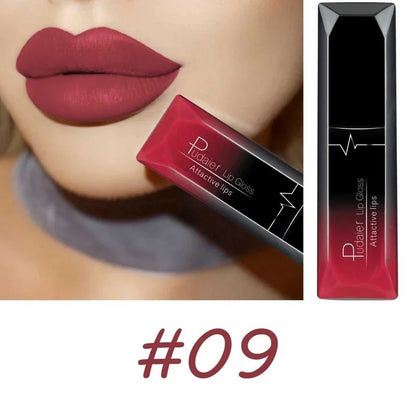 Best Lip Makeup 17 Color Sexy Matte Long Lasting Lipgloss Liquid Lipstick Lip Cream